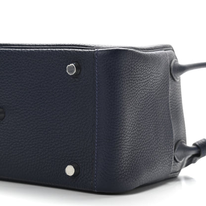 Hermes Taurillon Clemence Lindy 26 Bleu Nuit 10 of 10