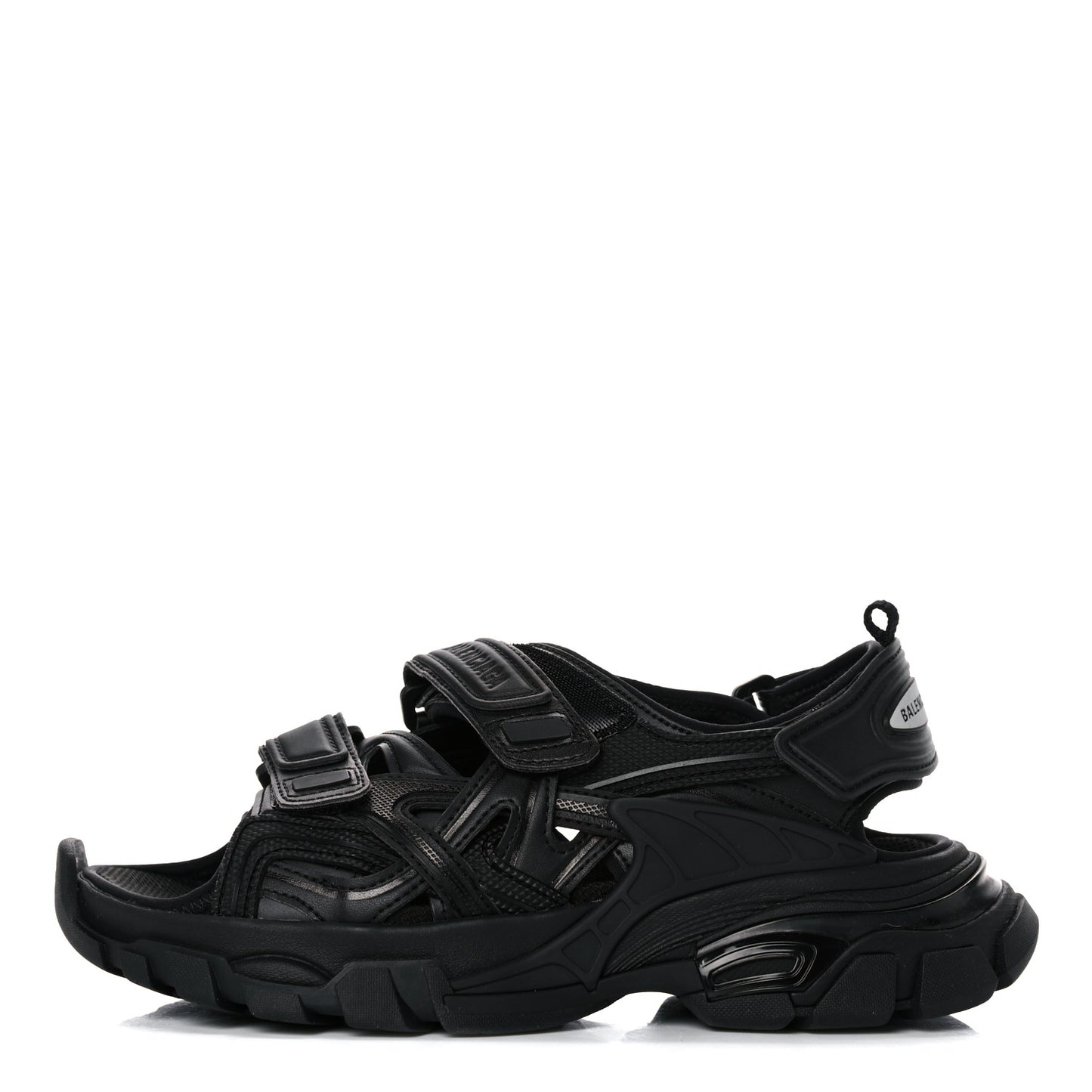 Neoprene Rubber Womens Track Sandals 36 Black