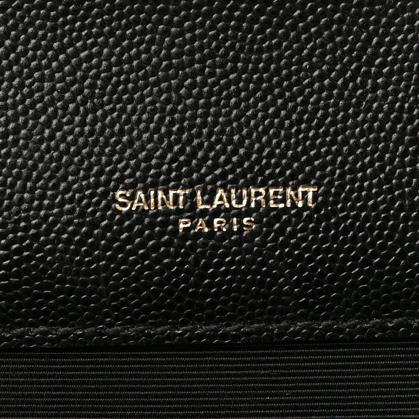 Grain De Poudre Textured Mixed Matelasse Triquilt Medium Monogram Satchel Black
