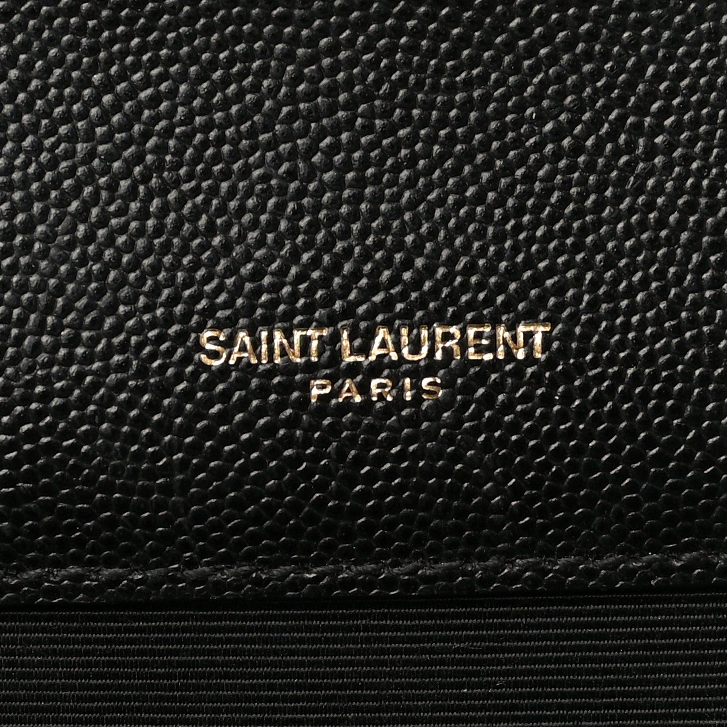 Saint Laurent Grain De Poudre Textured Mixed Matelasse Triquilt Medium Monogram Satchel Black 7 of 16