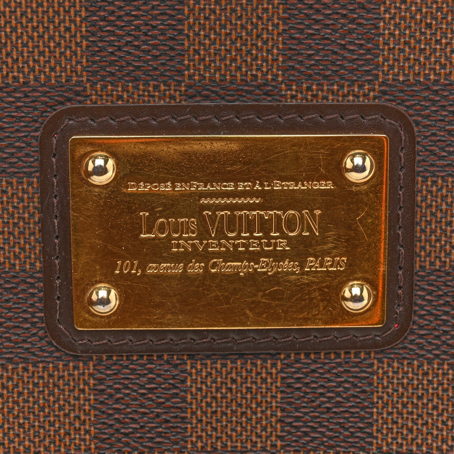 Damier Ebene Eva Clutch