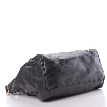 Balenciaga Agneau Giant 12 Rose Gold Hardware Velo Black 4 of 14