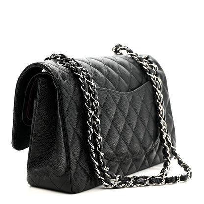Chanel Caviar Quilted Medium Double Flap Black 5 of 19