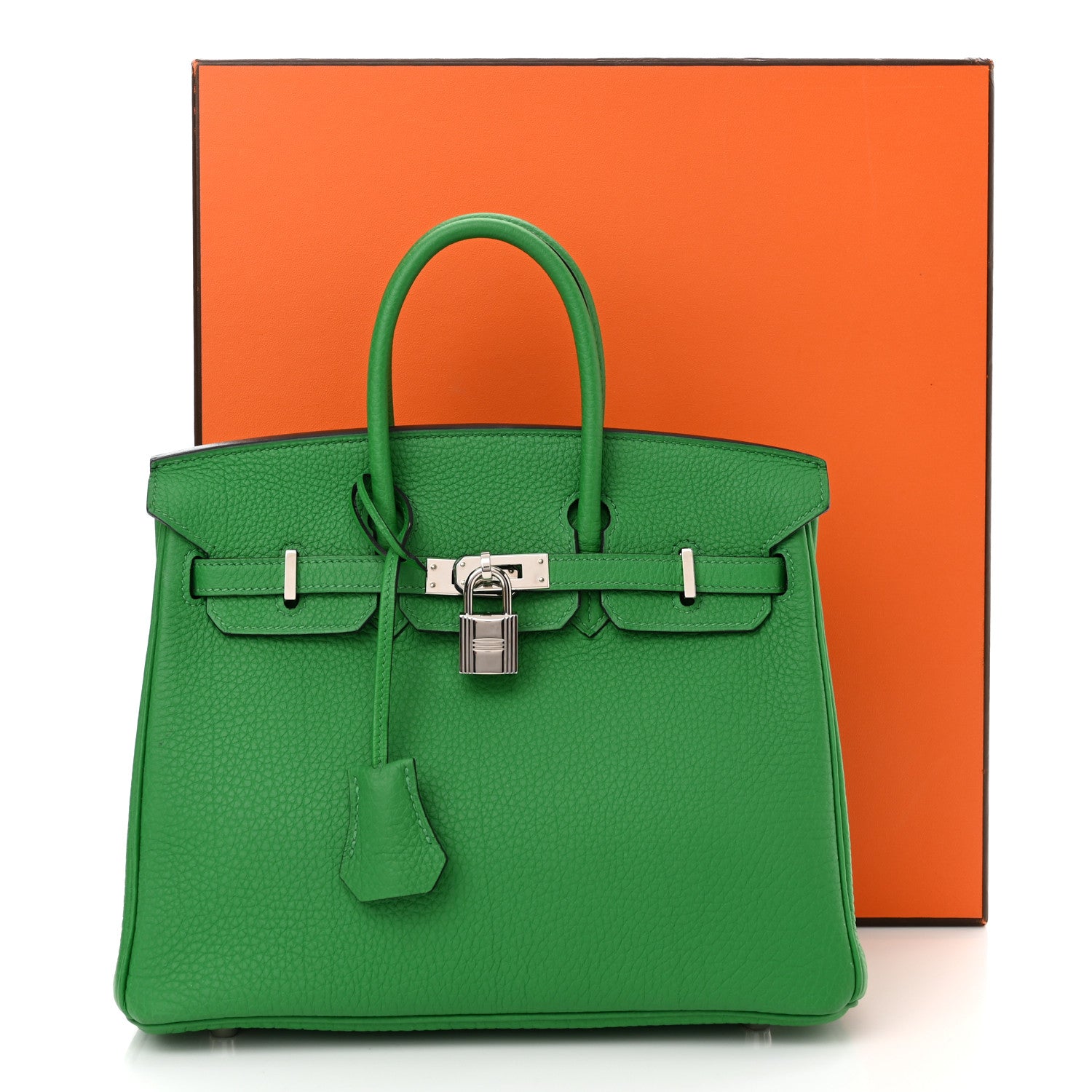 Hermes Togo Birkin 25 Bambou 17 of 17