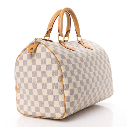 Louis Vuitton Damier Azur Speedy 30 3 of 15