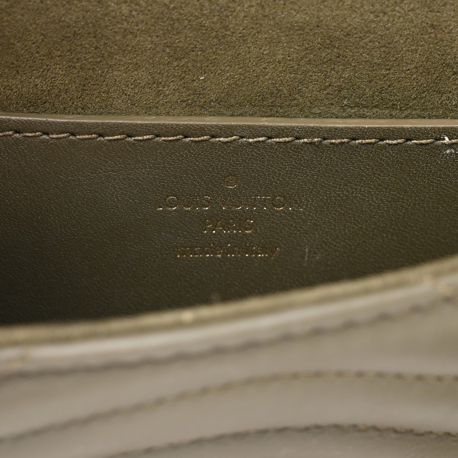 Louis Vuitton Calfskin New Wave Multi Pochette Kaki 6 of 10