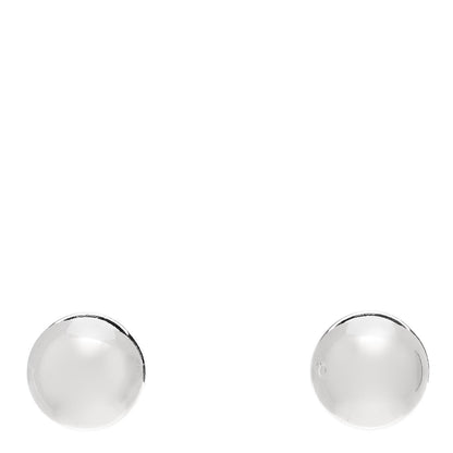 Tiffany Sterling Silver 10mm Hardwear Ball Earrings 1 of 4