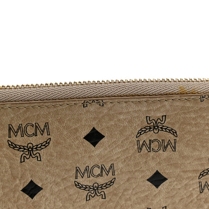 MCM Visetos Rabbit Pouch Beige 8 of 8