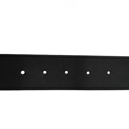 Gucci Textured Calfskin Double G 40mm Belt 105 42 Black 4 of 5
