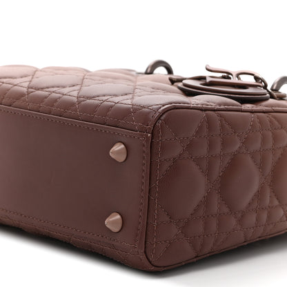 Christian Dior Lambskin Cannage Gradient Small My ABCDior Lady Dior 19 of 22