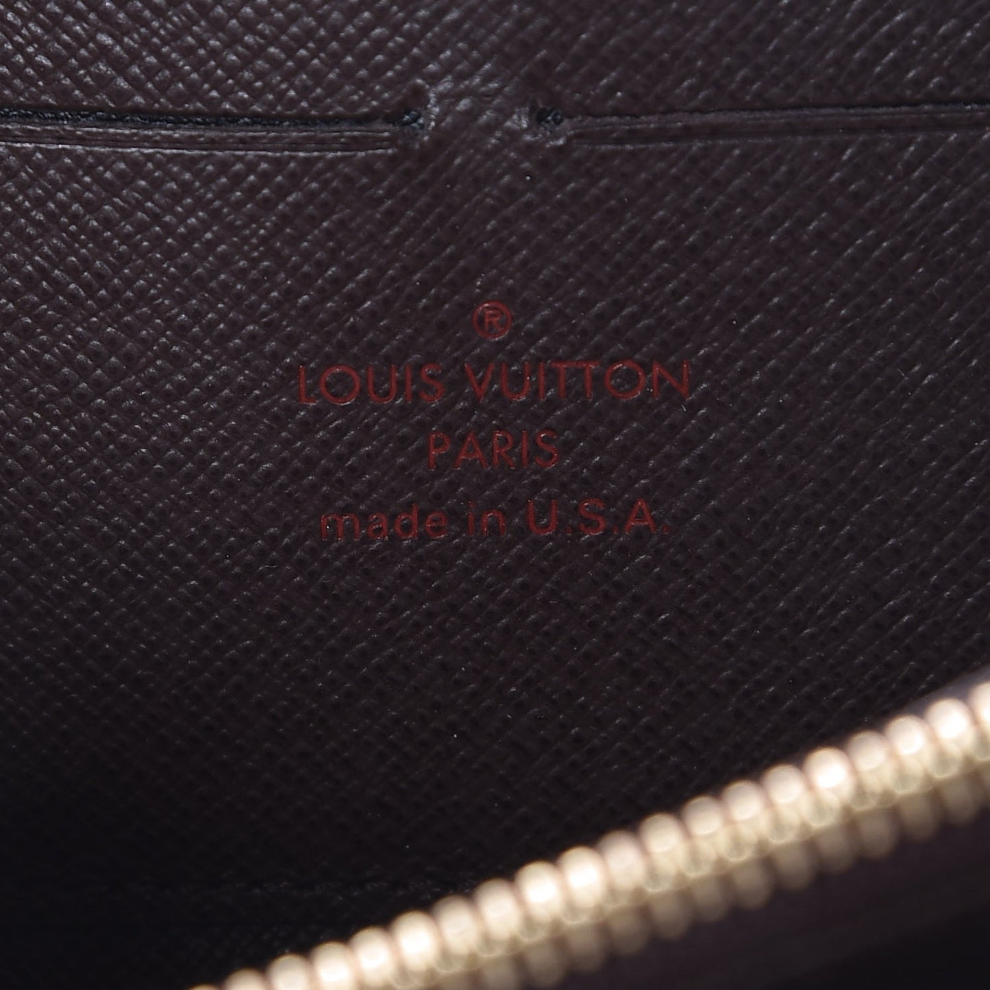 Damier Ebene Zippy Wallet