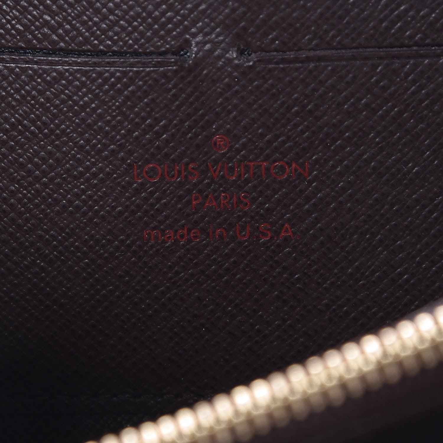 Louis Vuitton Damier Ebene Zippy Wallet 6 of 7