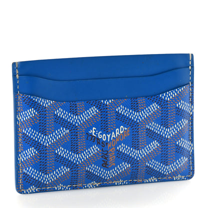 Goyard Goyardine Saint Sulpice Card Holder Sky Blue 3 of 8