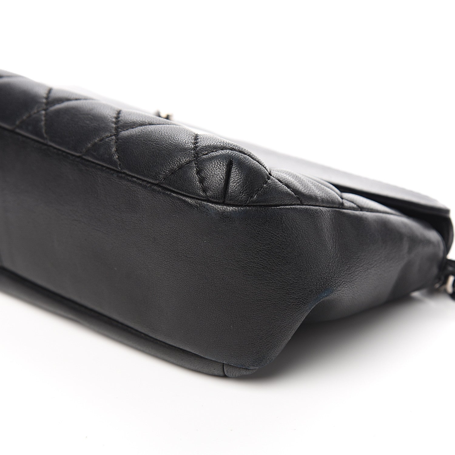 Chanel Lambskin Quilted Small Single Flap Black 9 of 10