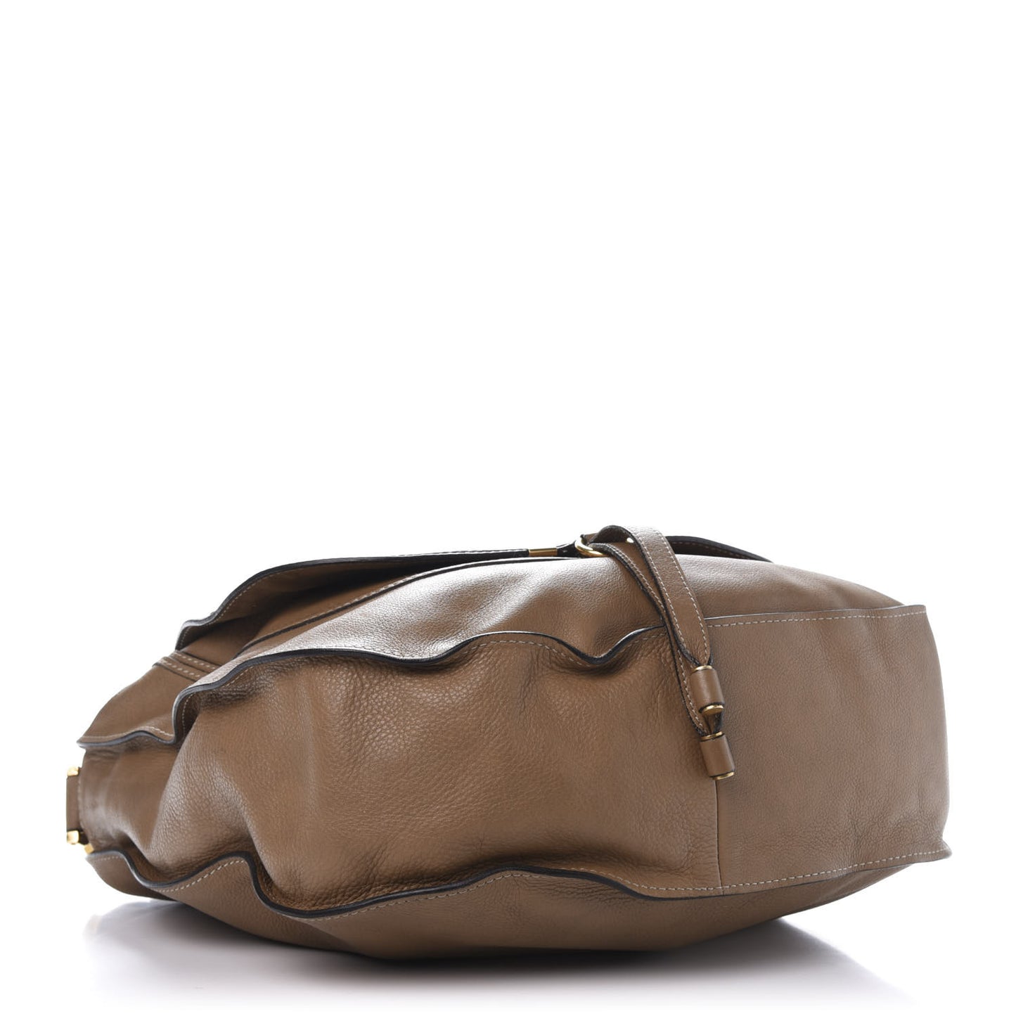 Calfskin Large Marcie Hobo Nut