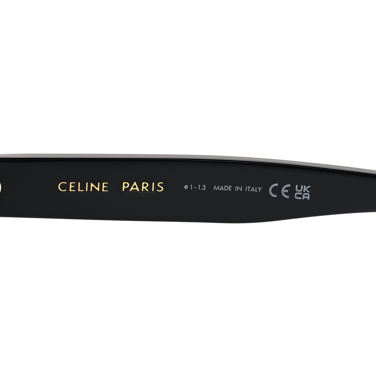 Celine Acetate Sunglasses CL 40198F Black 5 of 7