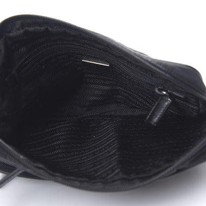 Prada Tessuto Nylon Saffiano Belt Bag Black 4 of 13
