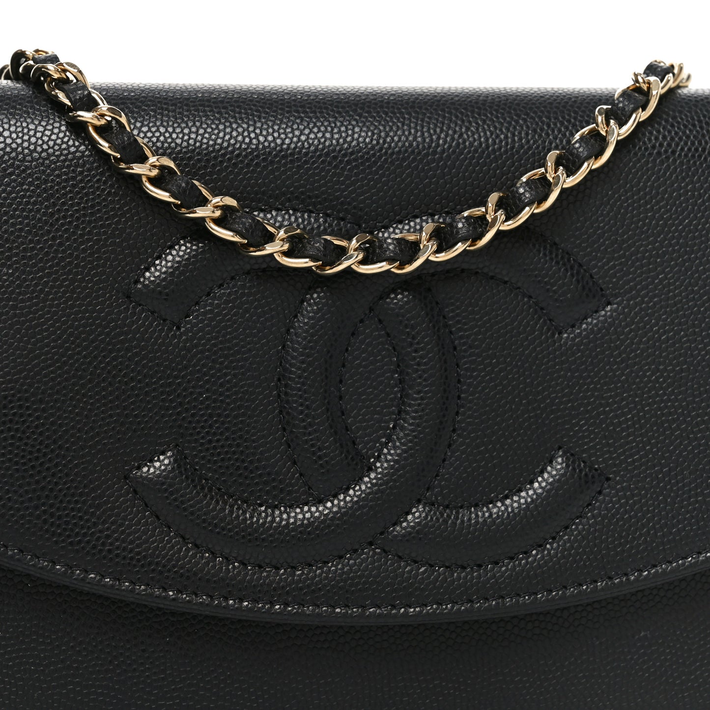 Caviar Timeless CC Wallet On Chain WOC Black