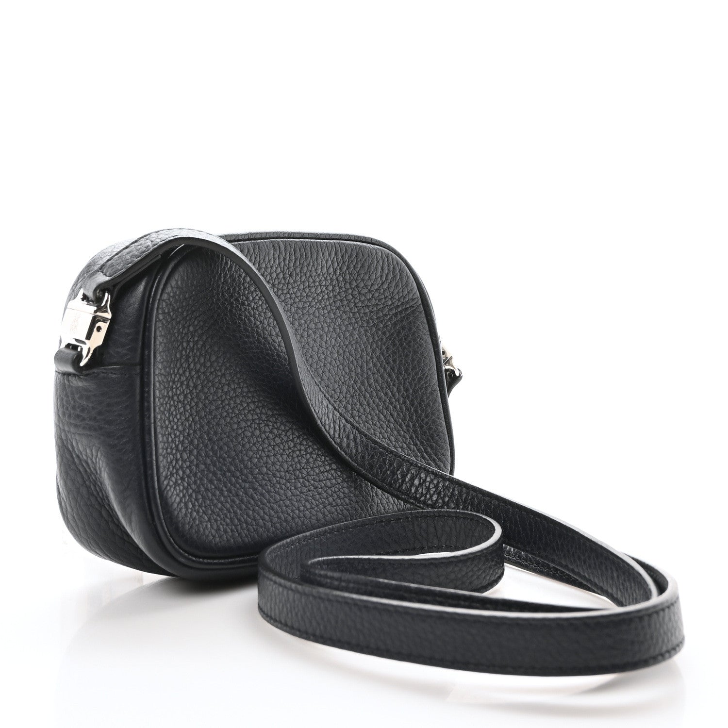 Gucci Pebbled Calfskin Children's Mini Soho Disco Messenger Bag Blue 3 of 10