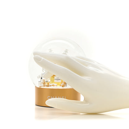 Chanel Glass N°5 Perfume Bottle Snow Globe 2 of 4