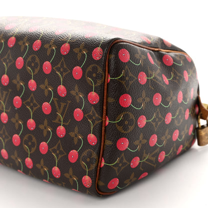 Louis Vuitton Monogram Cerises Speedy 25 10 of 17