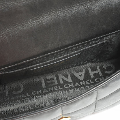 Chanel Lambskin Square Quilted Mini Flap Black 7 of 8