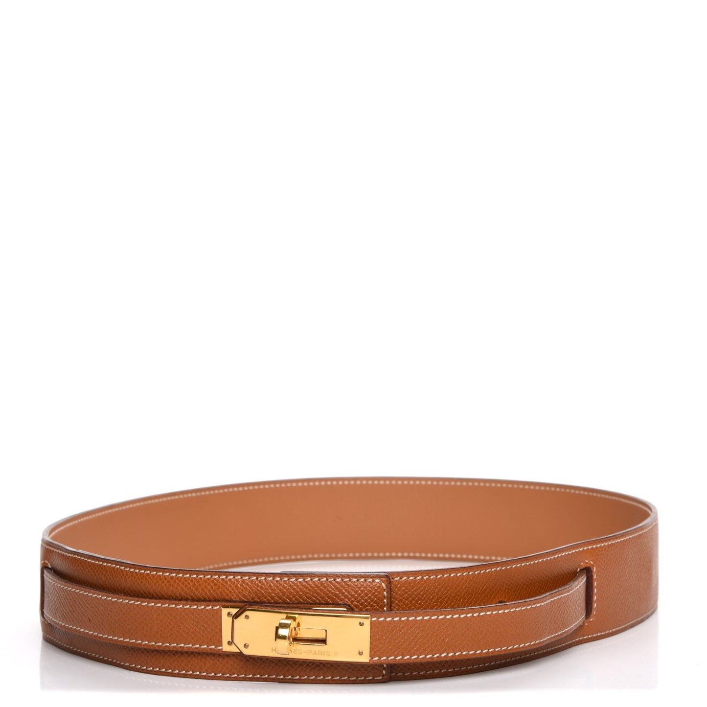 Courchevel Adjustable Kelly Belt 75 Gold