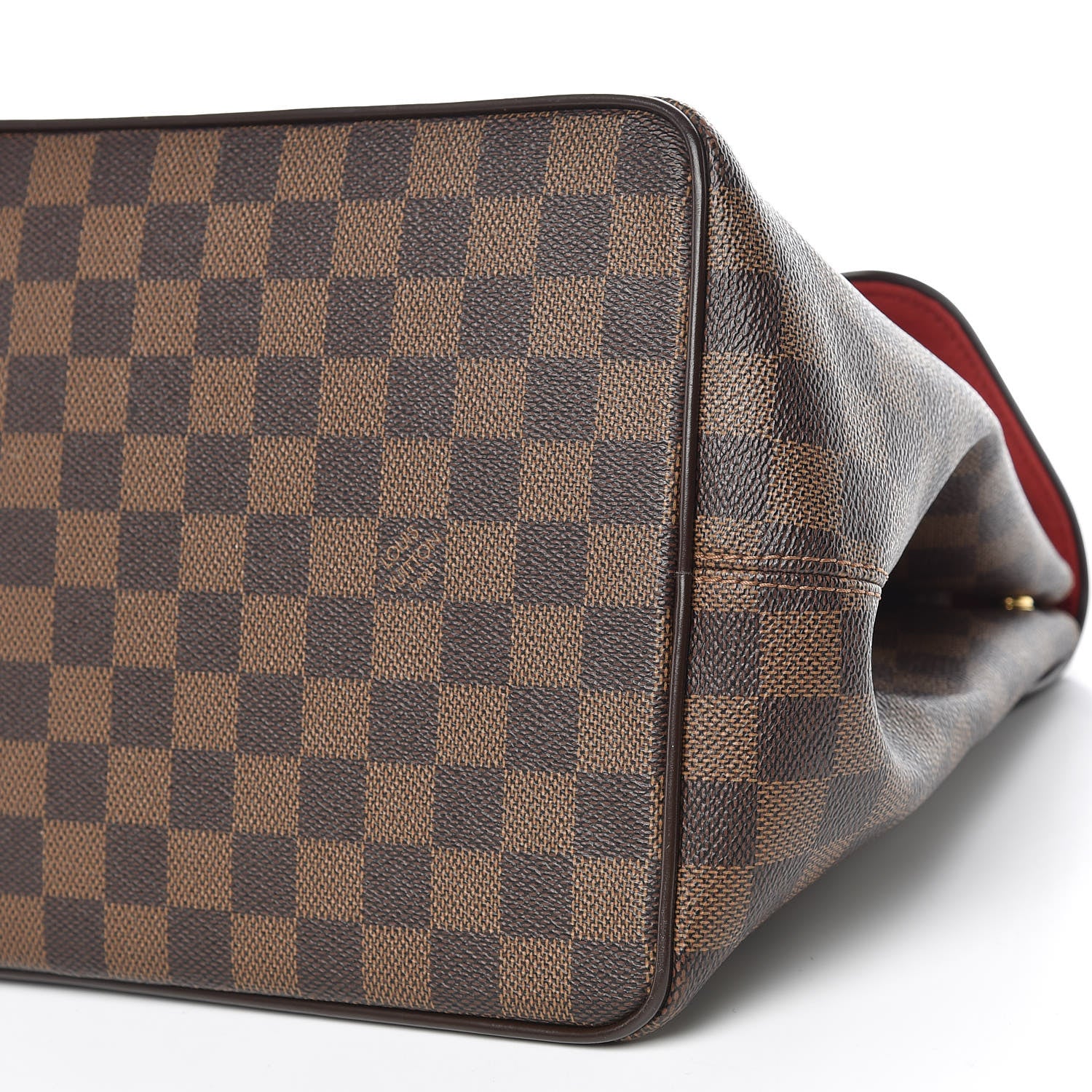 Louis Vuitton Damier Ebene Bergamo MM 7 of 9