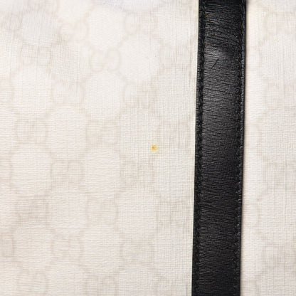 Gucci GG Plus Monogram Medium Joy Boston White Black 11 of 12
