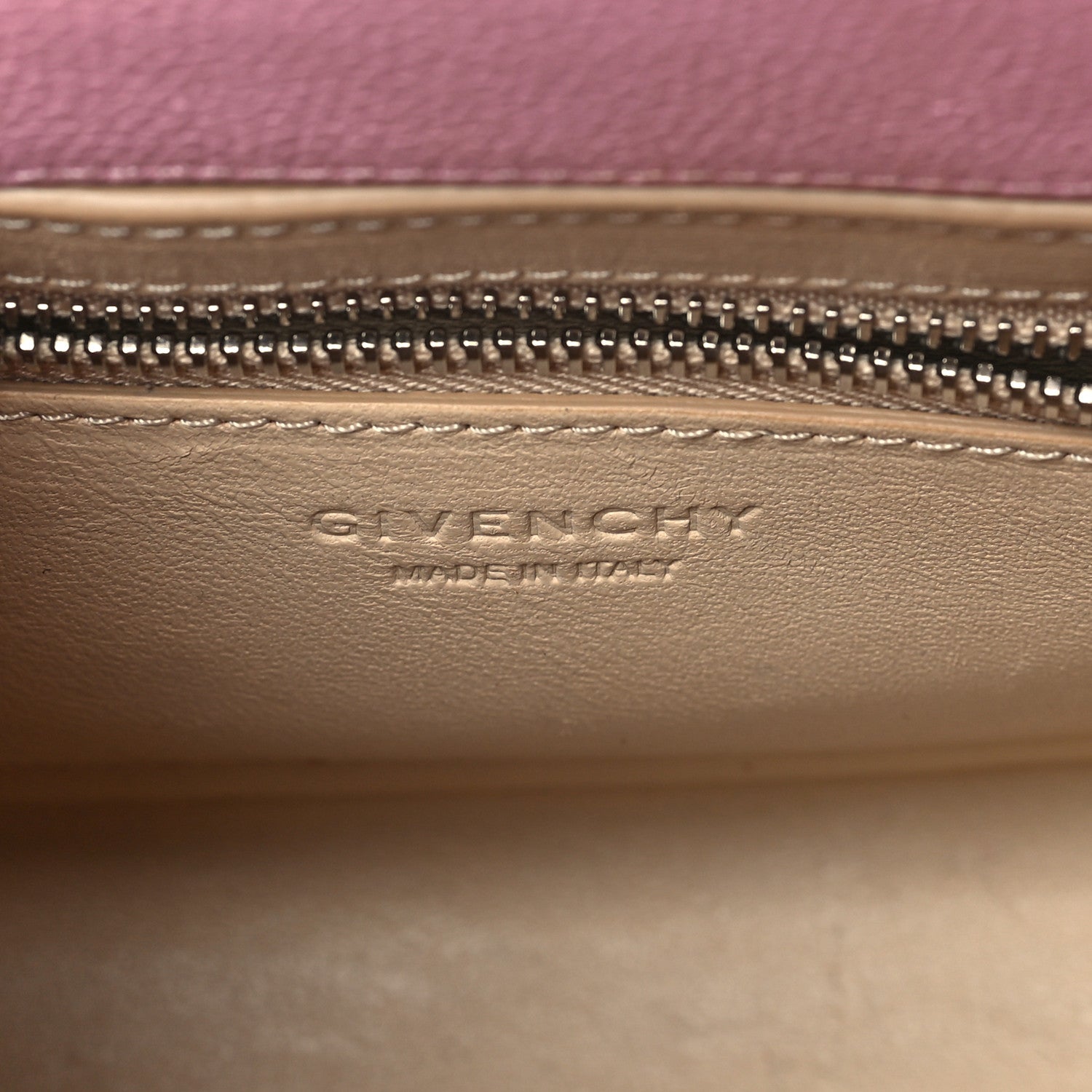 Givenchy Grained Calfskin Mini Horizon Satchel Bright Pink 6 of 12