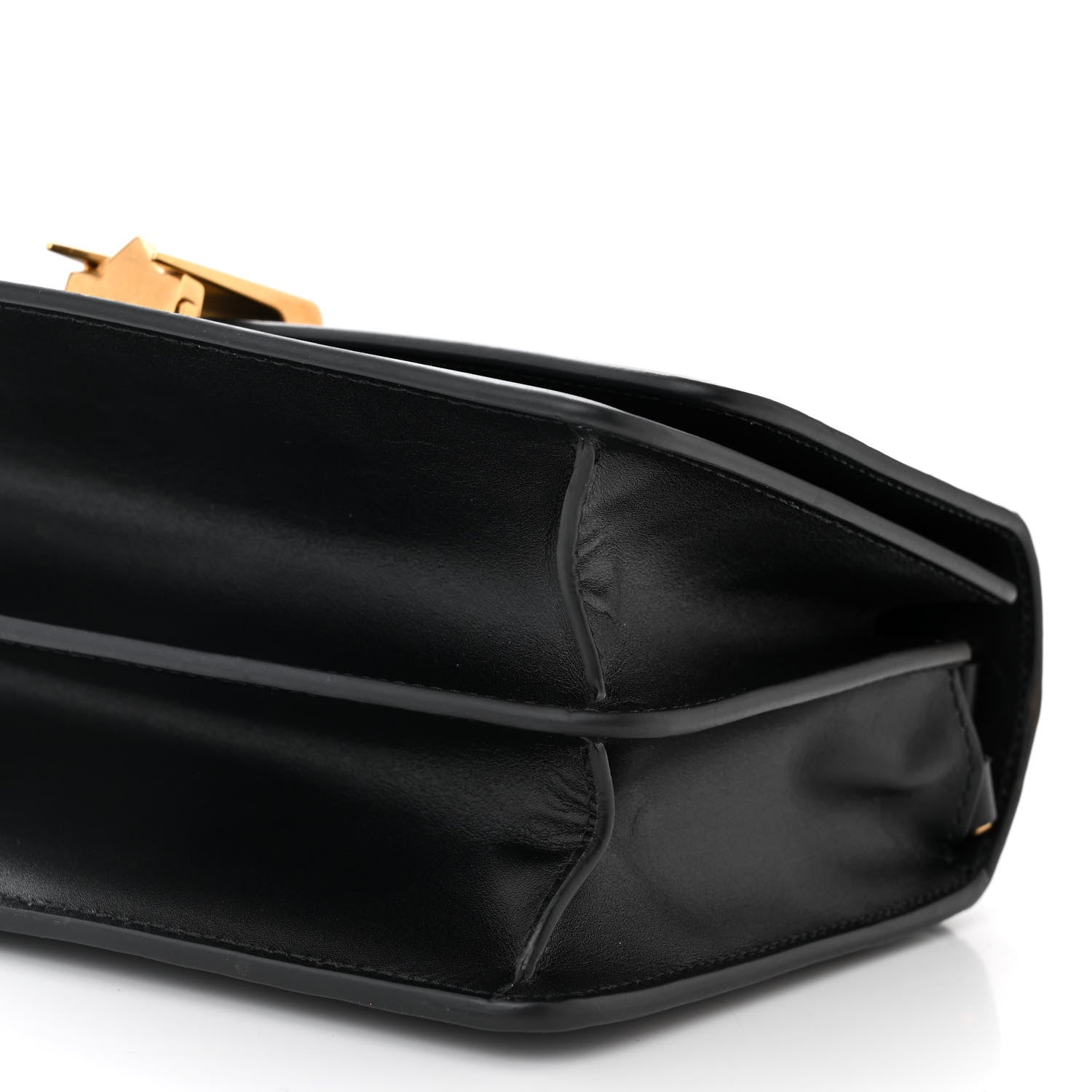 Alaia Box Calfskin Le Papa East West Crossbody Black 9 of 10
