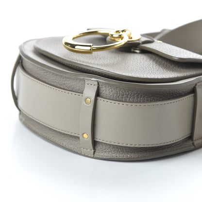 Chloe Grained Calfskin Small Tess Bag Motty Grey 7 of 9