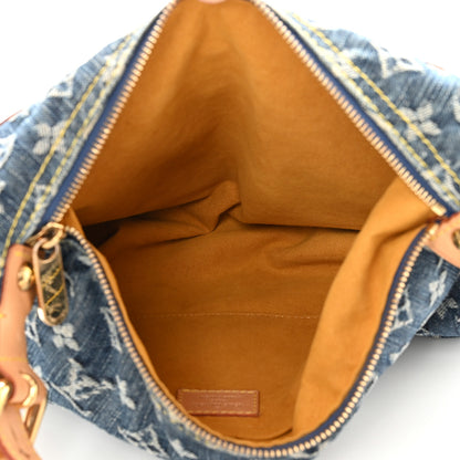 Louis Vuitton Monogram Denim Baggy PM Blue 5 of 10
