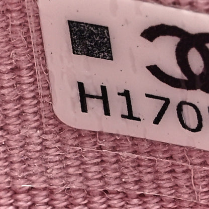 Chanel Caviar Quilted Flap Card Holder Wallet Light Pink 7 of 7