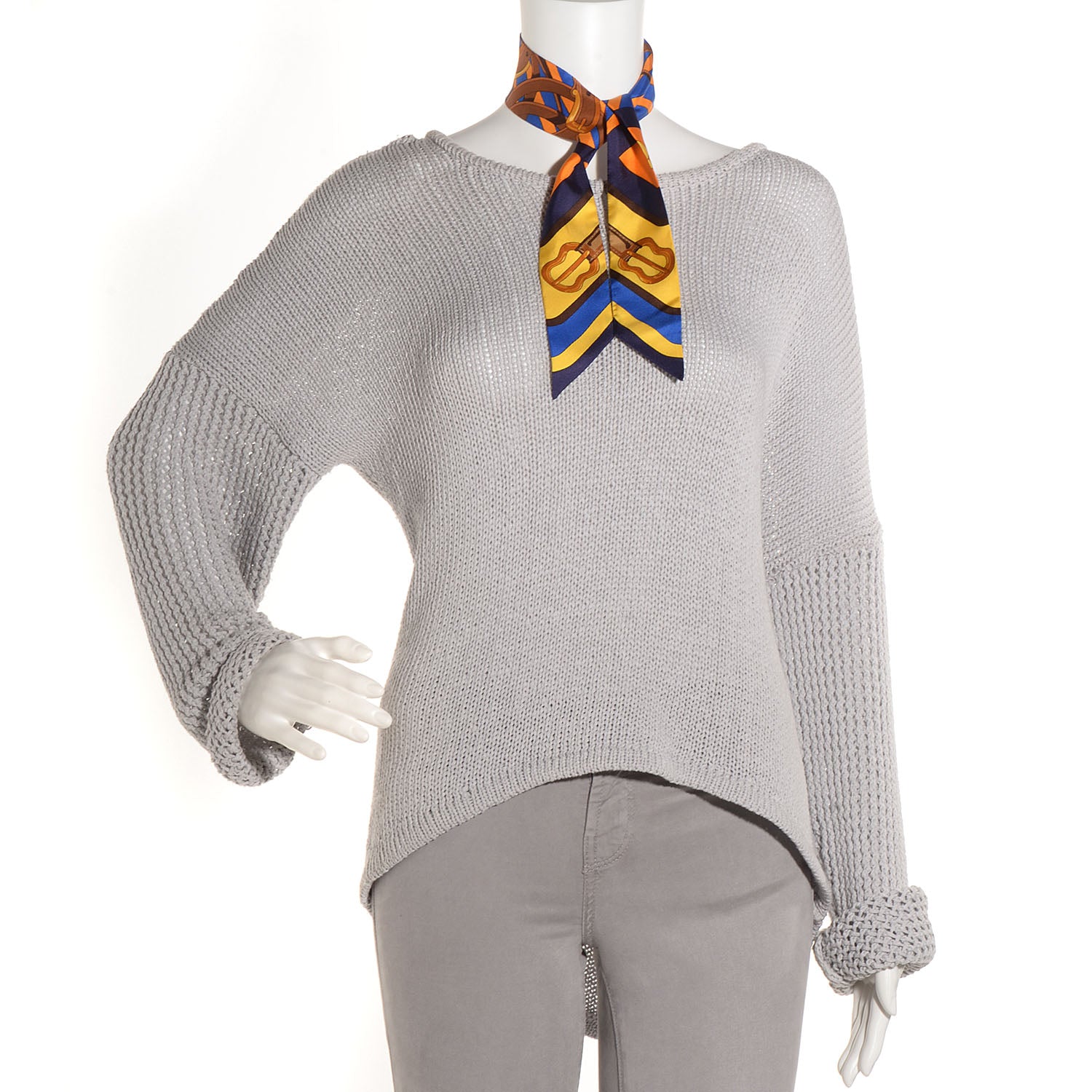 Hermes Silk Coaching Twilly 2 of 6