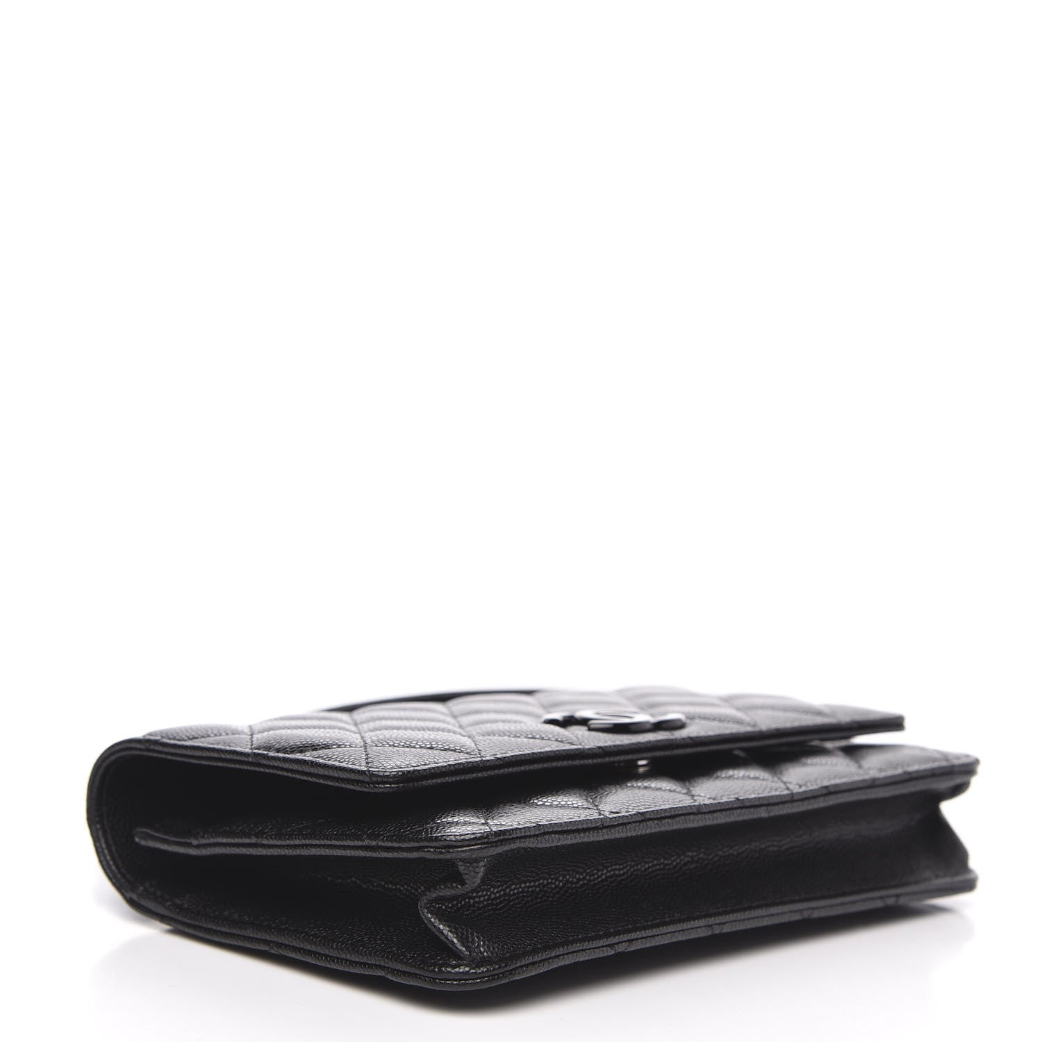 Chanel Caviar Quilted My Everything Wallet On Chain WOC Black 4 of 12