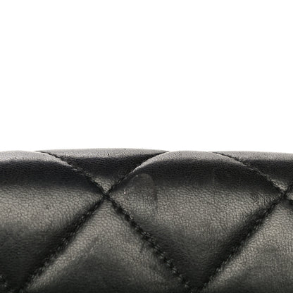Chanel Lambskin Quilted Medium Single Flap Black 25 of 37