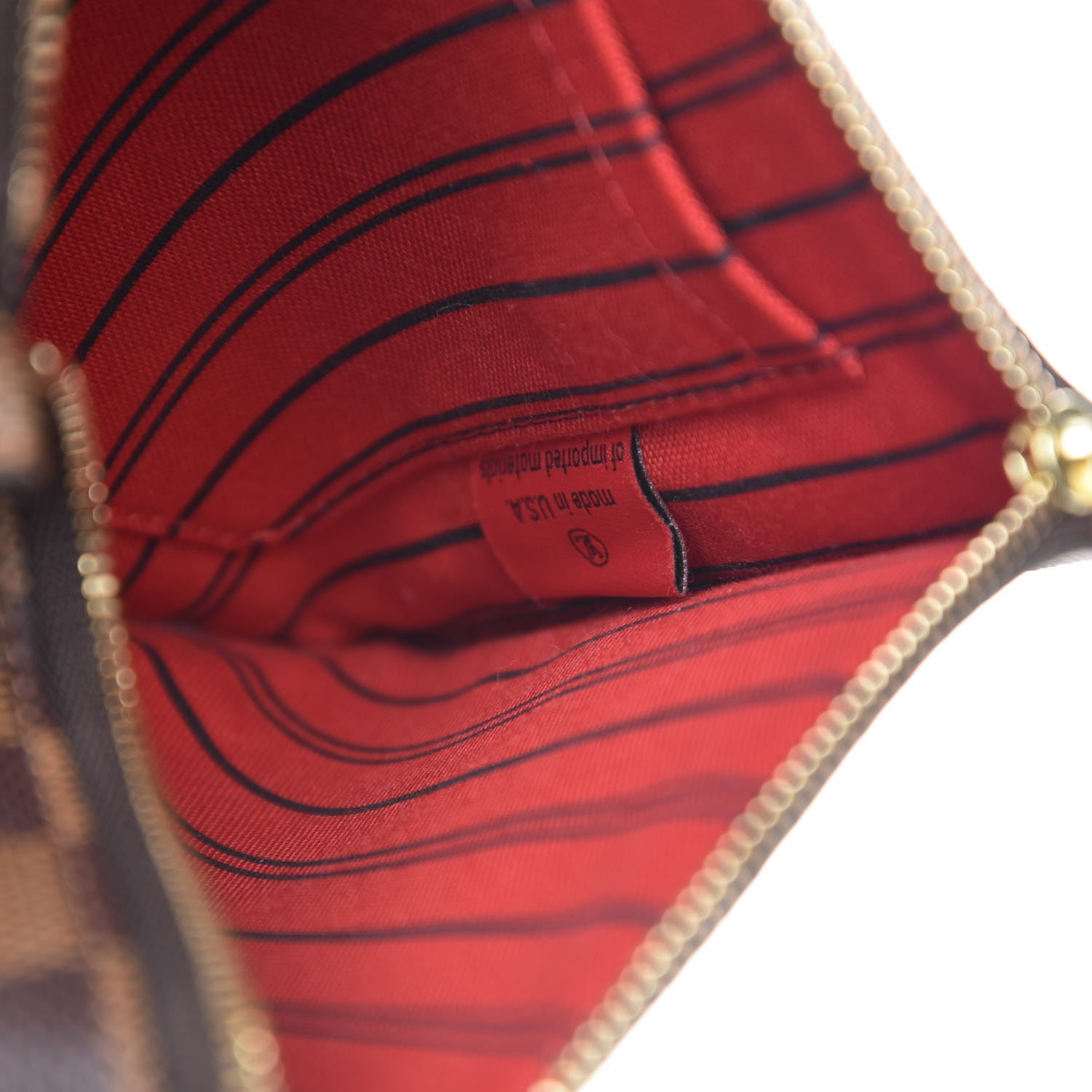 Louis Vuitton Damier Ebene Neverfull MM GM Pochette 7 of 8