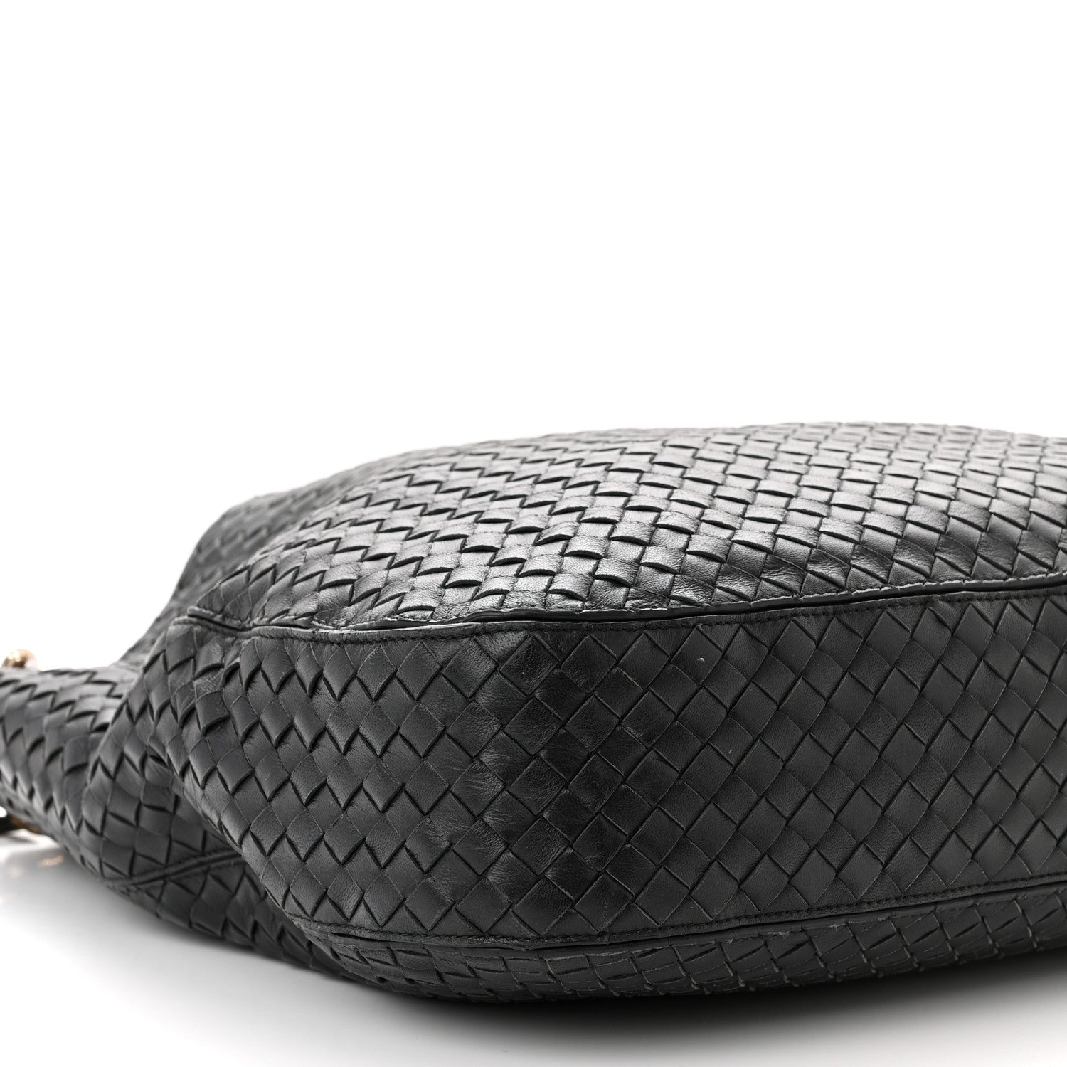 Bottega Veneta Nappa Intrecciato Medium Loop Black 9 of 14