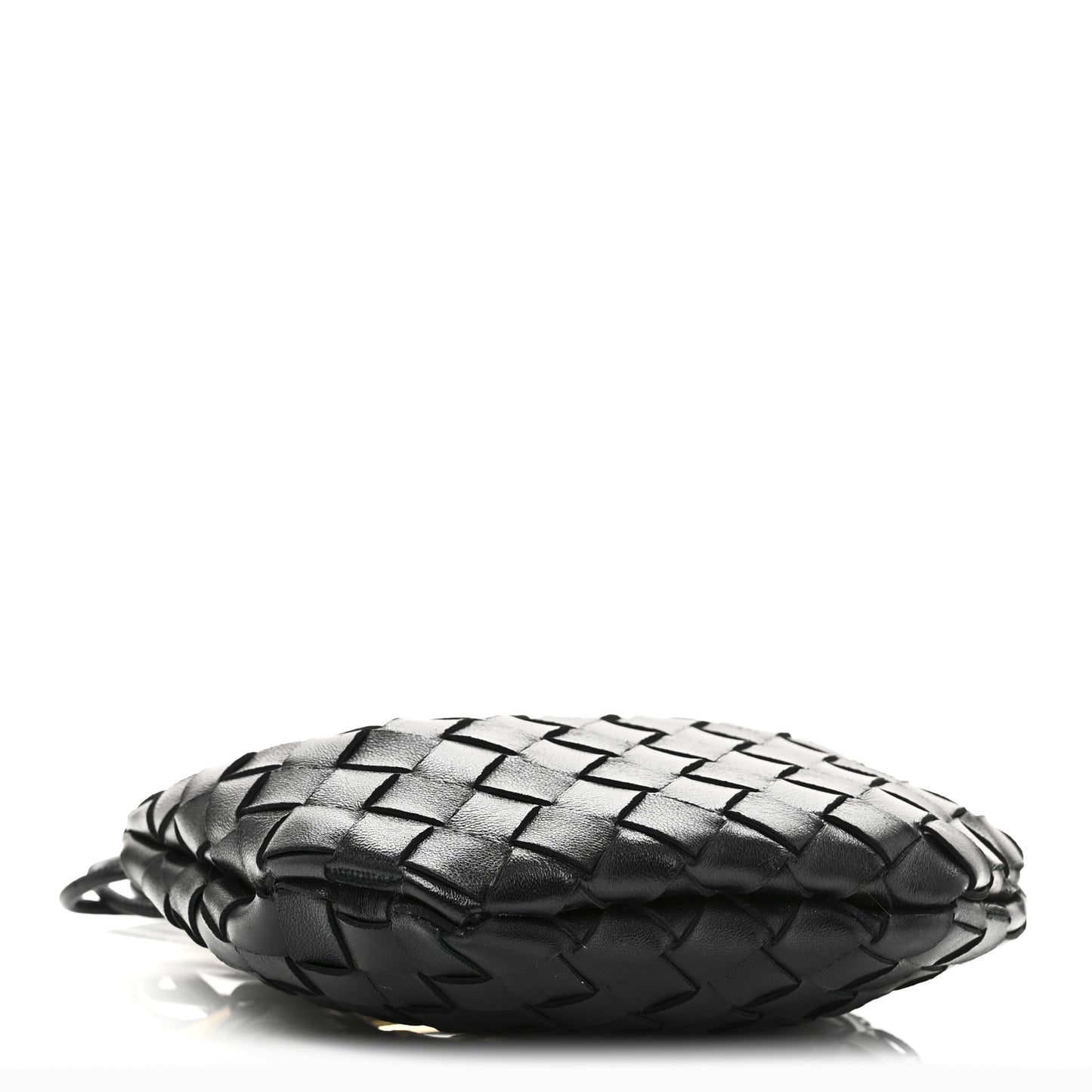 Nappa Intrecciato Mini Sardine Bag Black