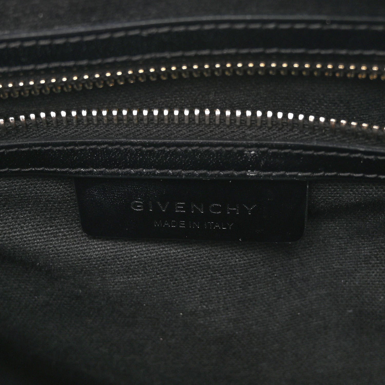 Givenchy Shiny Lord Calfskin Medium Antigona Black 6 of 13