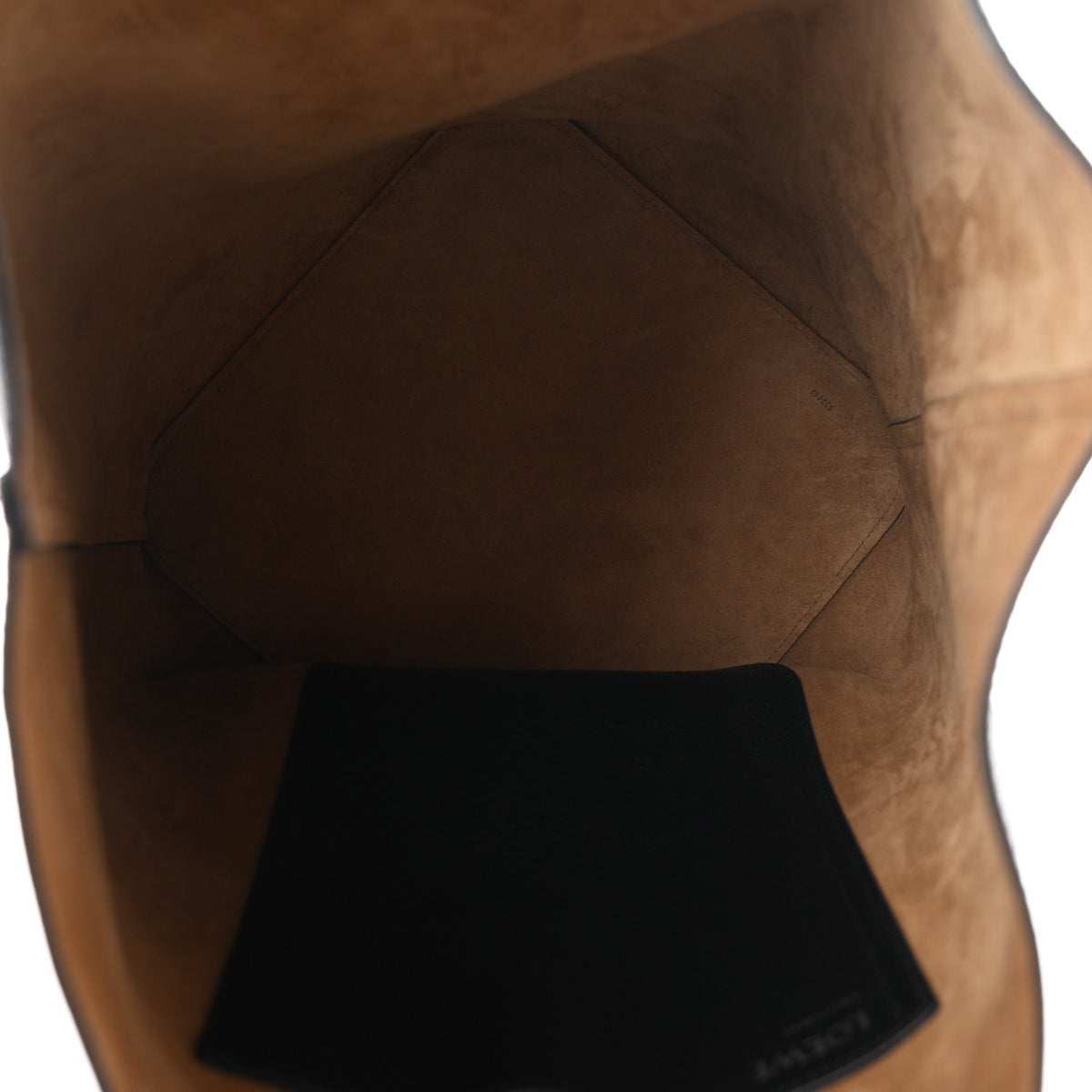 Loewe Soft Grained Calfskin Large Pebble Bucket Bag Black 5 of 10