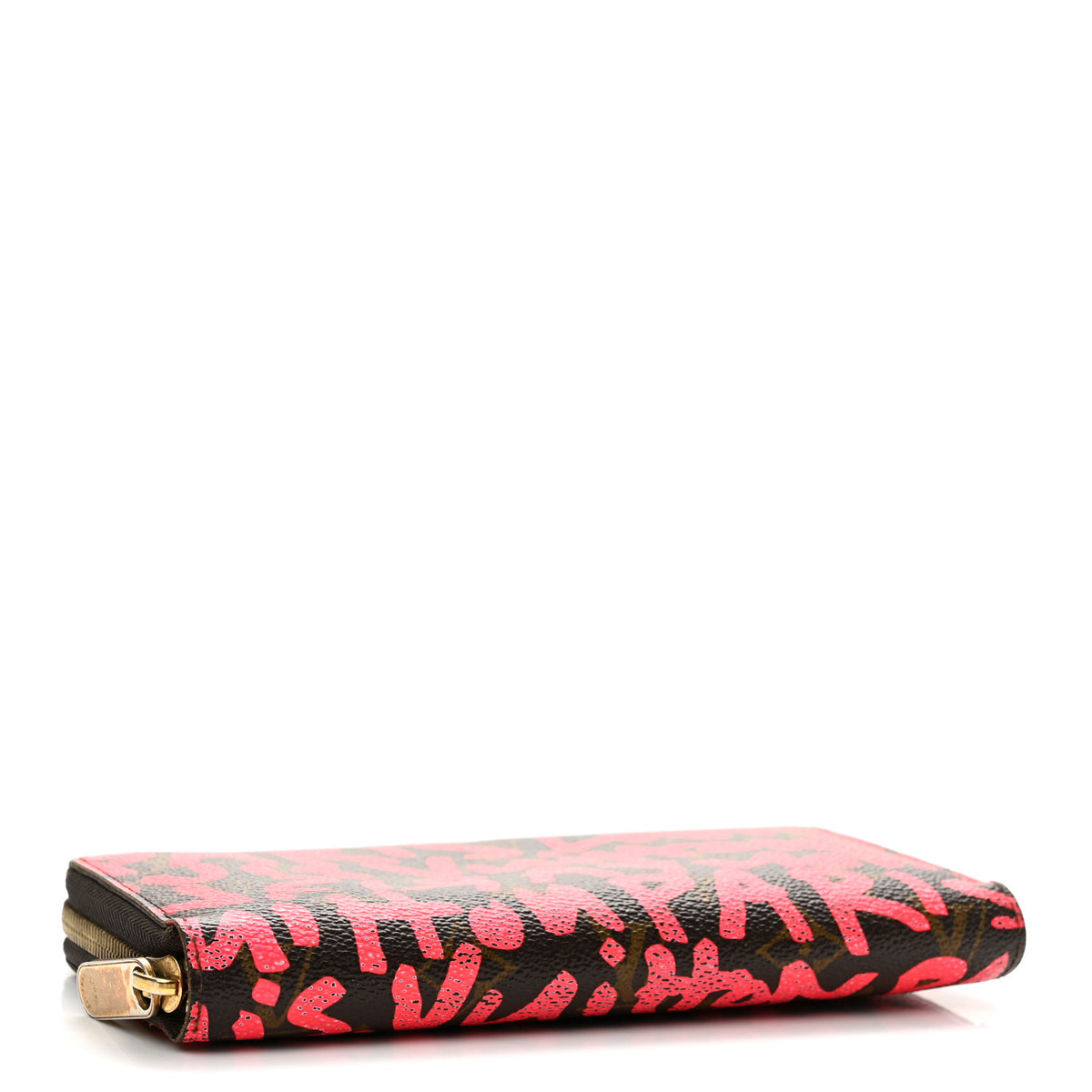 Louis Vuitton Monogram Graffiti Zippy Wallet Fuchsia 4 of 10