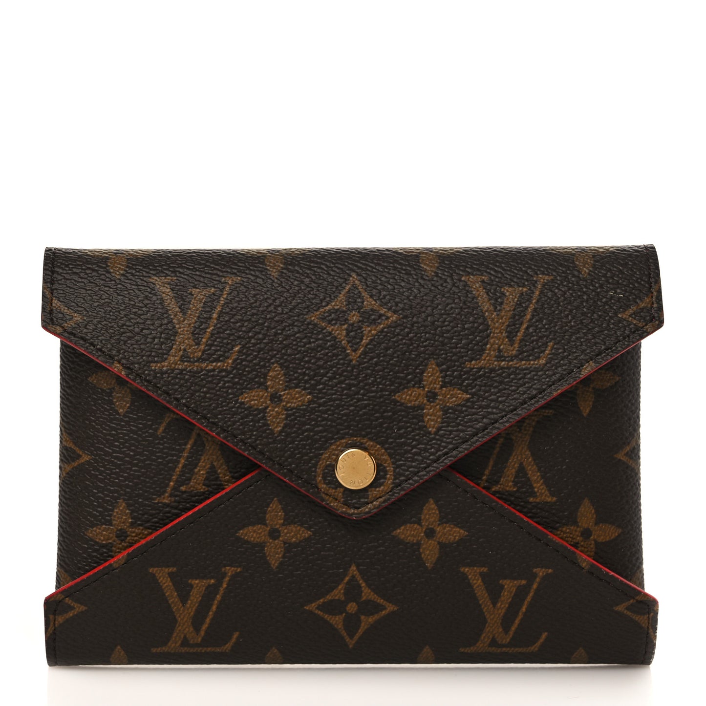 Monogram Medium Kirigami Pochette Insert Coquelicot