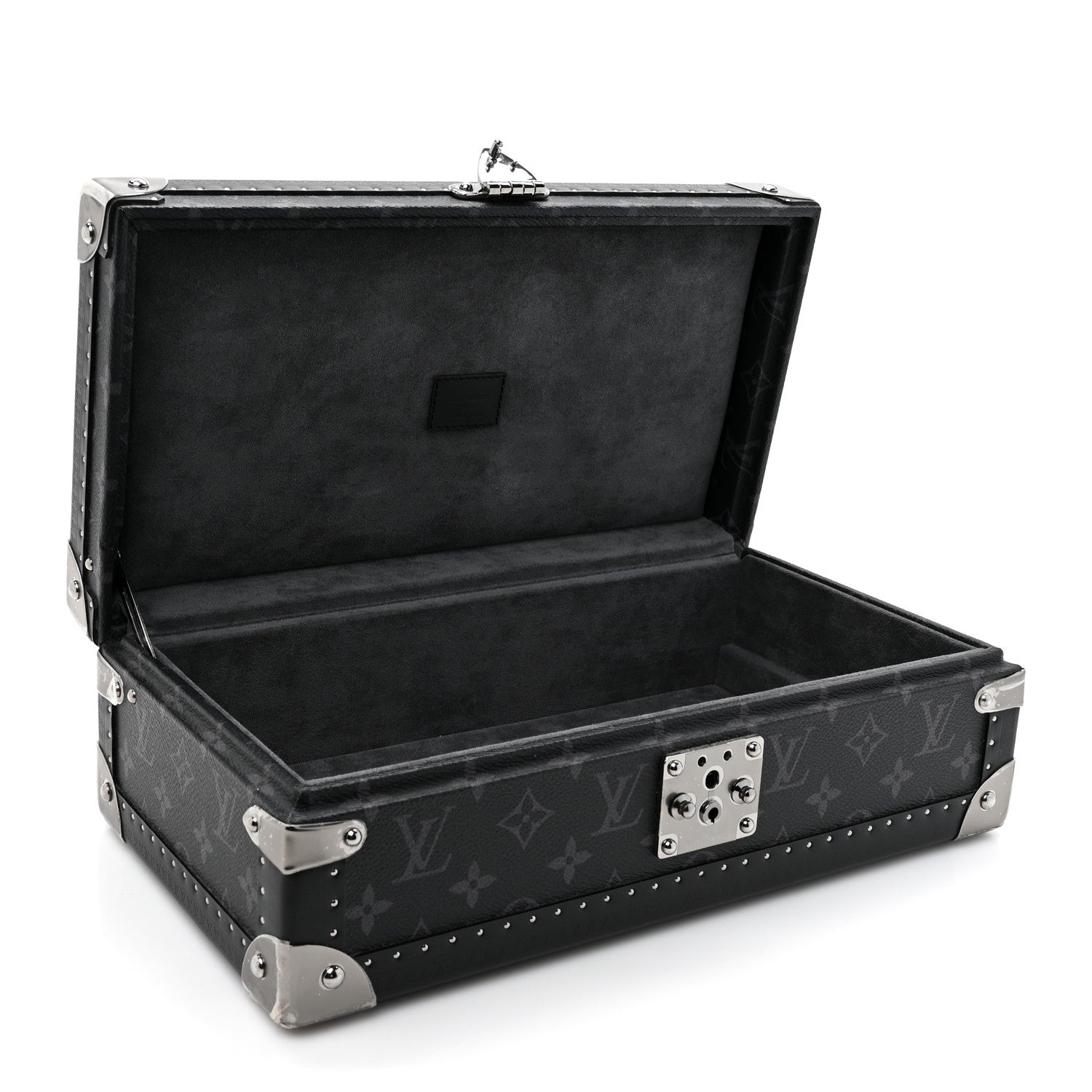 Louis Vuitton Monogram Eclipse Coffret 8 Watch Case Black 6 of 8