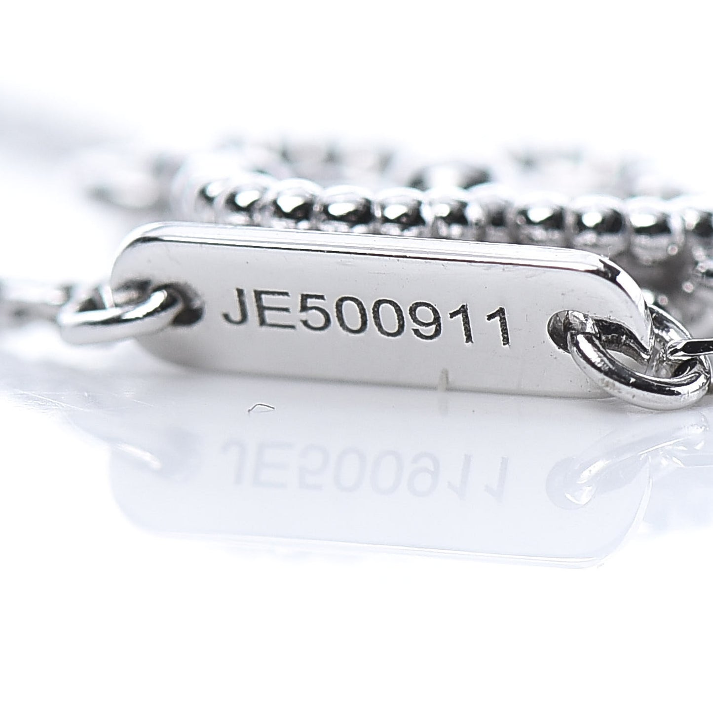 18K White Gold Diamond Sweet Alhambra Bracelet