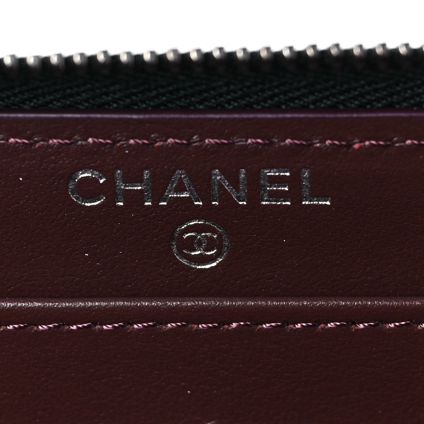 Caviar Quilted Large Gusset Zip Around Wallet Black