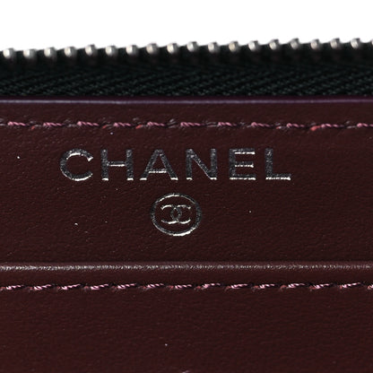 Chanel Caviar Quilted Large Gusset Zip Around Wallet Black 6 of 9