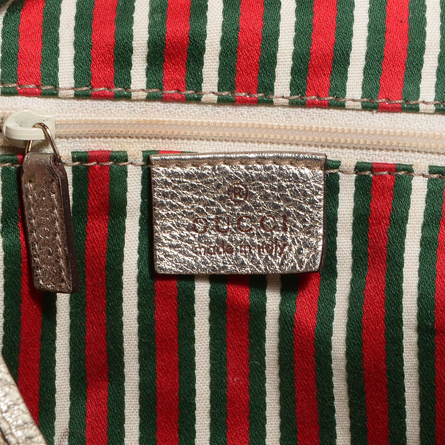 Gucci Monogram Medium Abbey Shoulder Bag Metallic 6 of 7