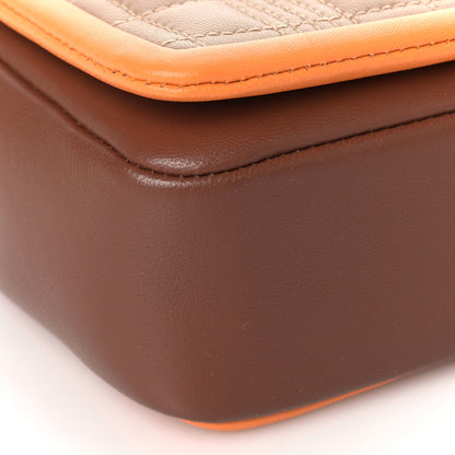 Burberry Lambskin Quilted Small Lola Bag Brown 7 of 8